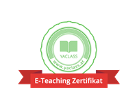 Gratulation zum E-Teaching Zertifikat